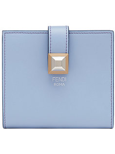 визитница с застежкой на кнопку Fendi