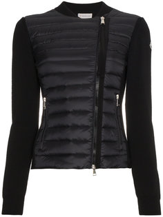 трикотажная куртка с перьевым наполнителем  Moncler