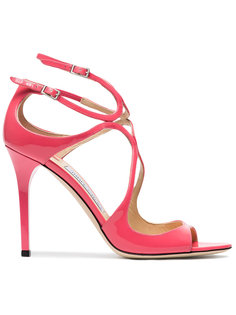 босоножки Lang 100 с вырезными деталями Jimmy Choo