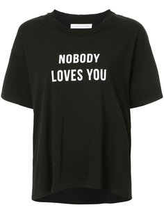 футболка Nobody Loves You Nobody Denim