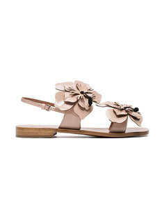 Sandals with flower detail Miu Miu