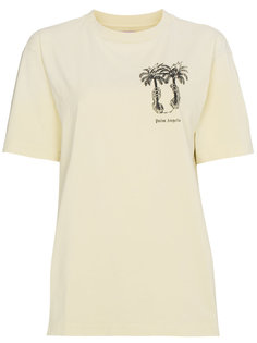 футболка с принтом пальм Palm Angels