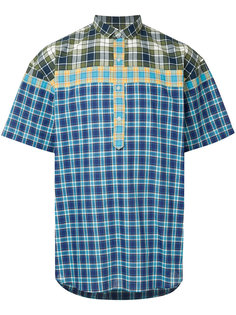 shortsleeveled checked shirt Kolor