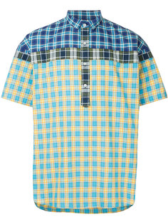 shortsleeved checked shirt Kolor