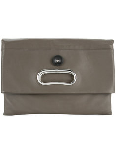 foldover top clutch Kolor