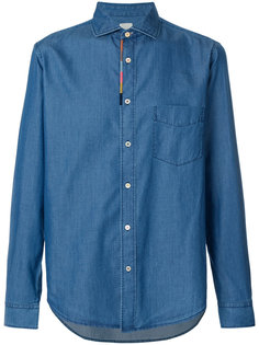 джинсовая рубашка с карманом Paul Smith