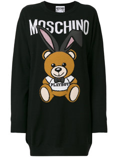 свитер Playboy bear Moschino