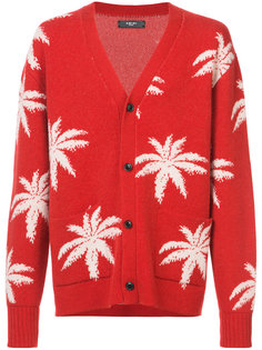 palm tree cardigan  Amiri