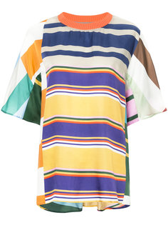 multi striped T-shirt Kolor