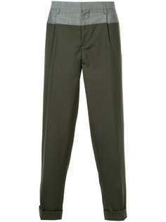 contrast detail trousers Kolor