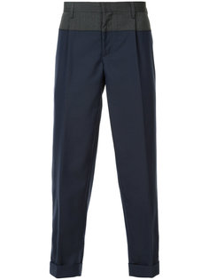 contrast detail trousers Kolor