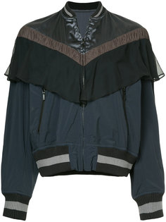 contrast panel bomber jacket Kolor