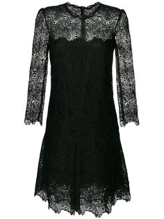 кружевное А-образное платье  Ermanno Scervino