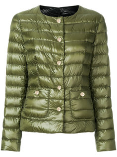 slim fit padded jacket Herno