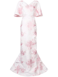 floral print gown  Christian Siriano