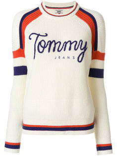 свитер в бейсбольном стиле  Tommy Hilfiger