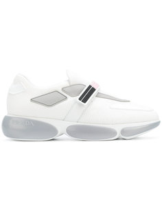 touch strap logo sneakers Prada