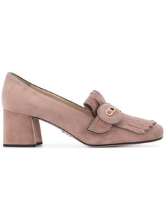 туфли с бахромой Prada