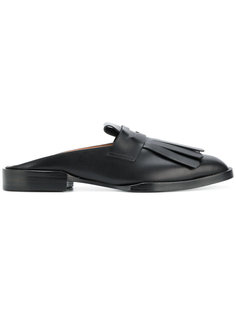 Yumi Backless Tassle Loafer Robert Clergerie