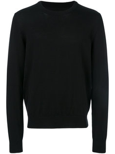 contrast elbow-patch sweatshirt Maison Margiela