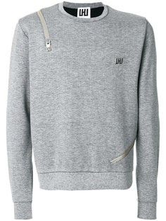 logo zip sweatshirt Les Hommes Urban