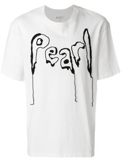 Pearl slogan T-shirt Maison Margiela