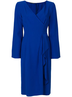 платье с драпировкой Alberta Ferretti