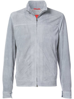 zip front lightweight jacket Isaia