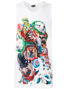 toy print vest Comme Des Garçons Homme Plus