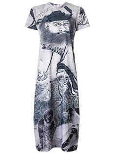 graphic print T-shirt dress Comme Des Garçons