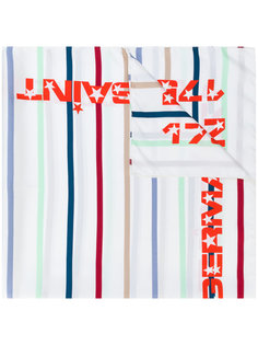 striped print scarf Sonia Rykiel