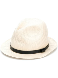 шляпа с отделкой из искусственной кожи  Emporio Armani