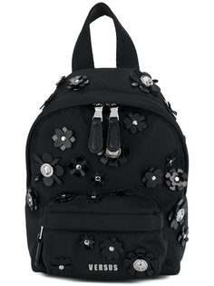 мини-рюкзак с цветочным украшением Versus