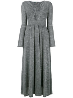 расклешенное платье с вырезом "замочная скважина" Alexa Chung