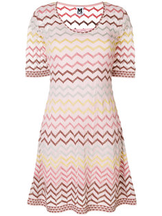 платье с узором зигзаг  M Missoni