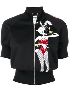 куртка с отделкой Olivia Moschino