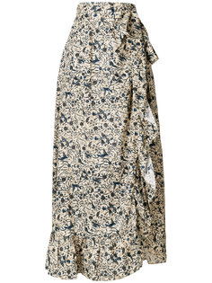 длинная юбка с запахом Isabel Marant Étoile