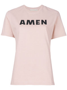 футболка с принтом-логотипом Amen Amen.