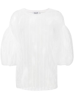 прозрачная полосатая блузка Aviù