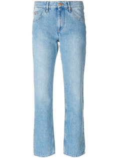 укороченные джинсы прямого кроя Isabel Marant Étoile