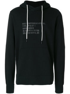 sportswear logo print hoodie Nike