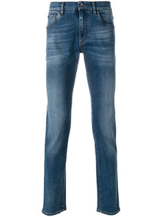 джинсы кроя слим Dolce & Gabbana