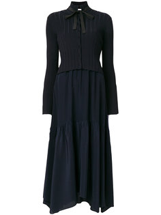 high tie neck midi dress Dorothee Schumacher