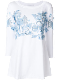 декорированная блузка  Ermanno Scervino
