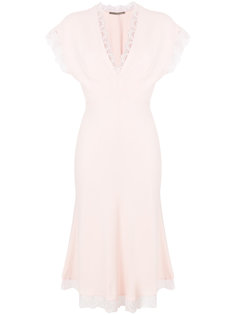 платье с кружевом Ermanno Scervino