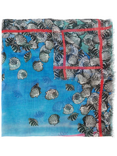 shell print  scarf Yigal Azrouel