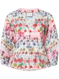 watercolor print shirt  Alexis