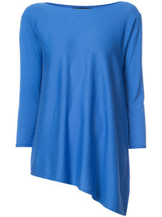 asymmetric knitted sweater Les Copains