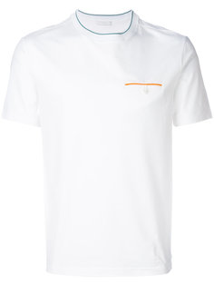 футболка с контрастной окантовкой Prada