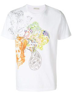 футболка с графическим  Etro